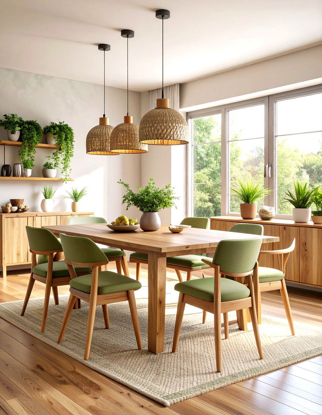 Sustainable Materials for a Greener Dining Room - 20 Dining Room Ideas