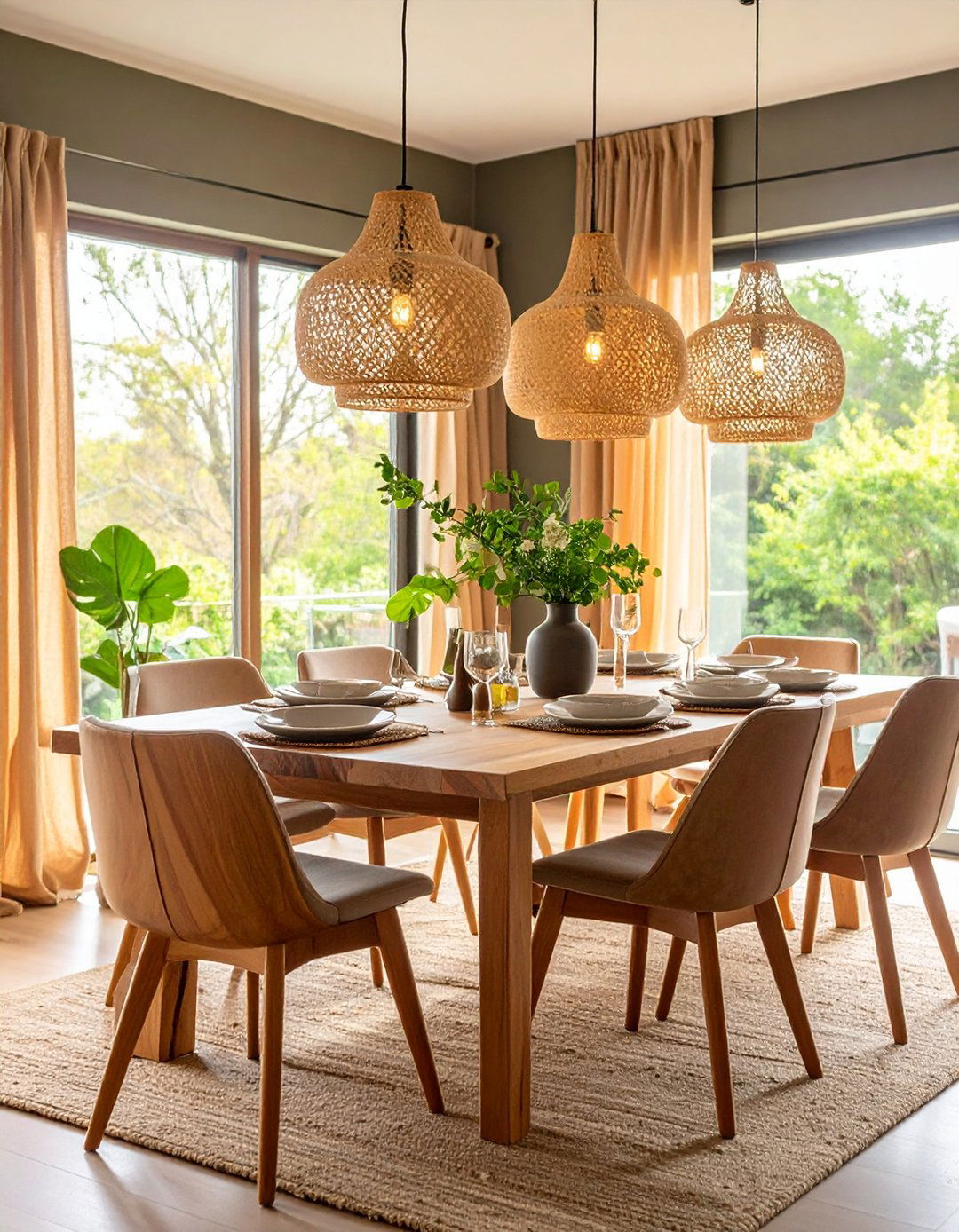 Sustainable Yet Glam Dining Room Touches - 20 Glam Dining Room Ideas