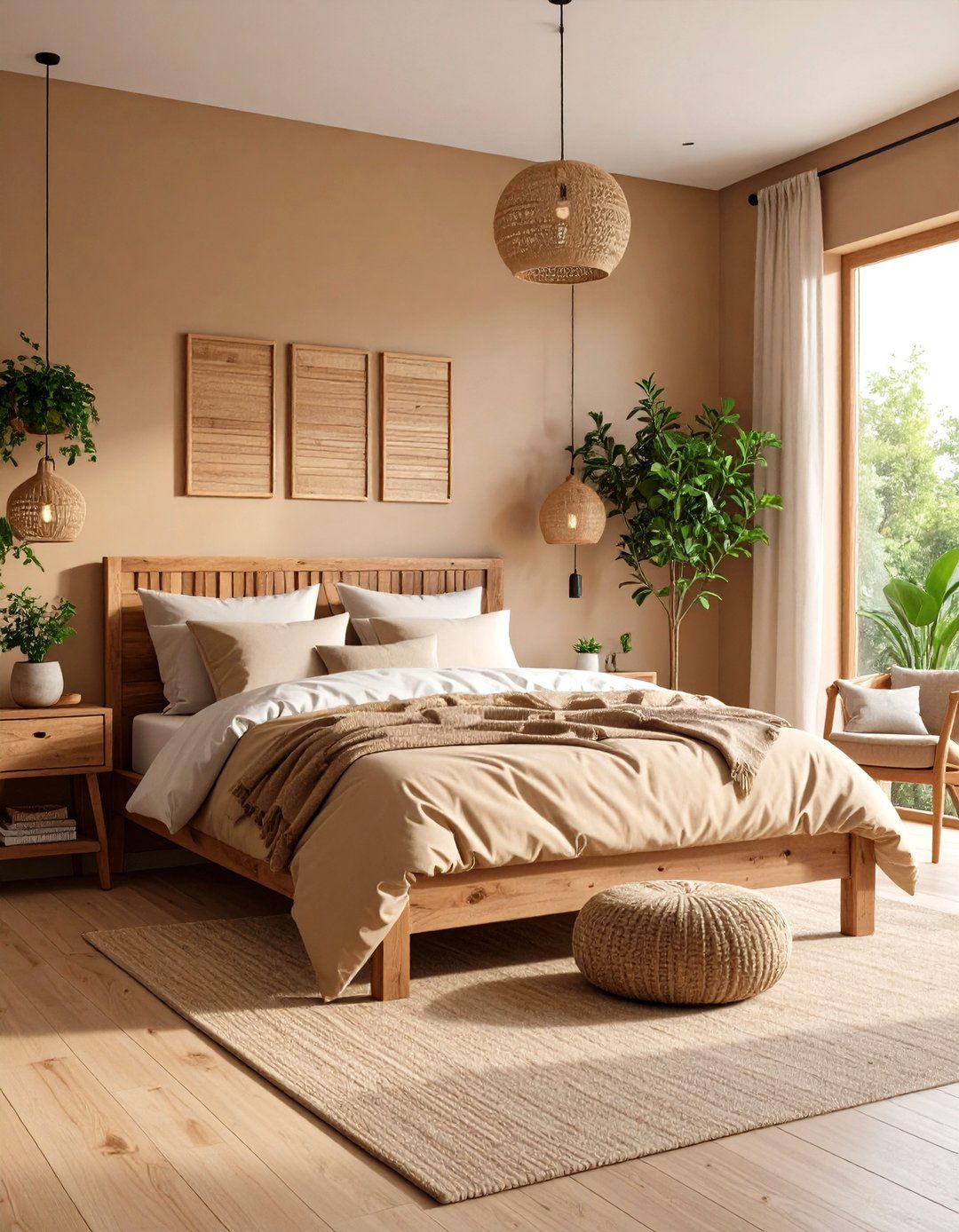 Sustainable and Eco Friendly Choices - 20 Tan Bedroom Ideas