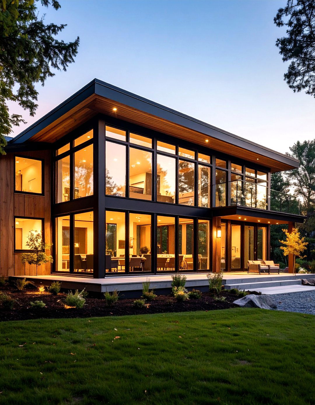 Swap Small Windows for Wider Glass - 20 Curb Appeal Inspiration for Ranch Homes