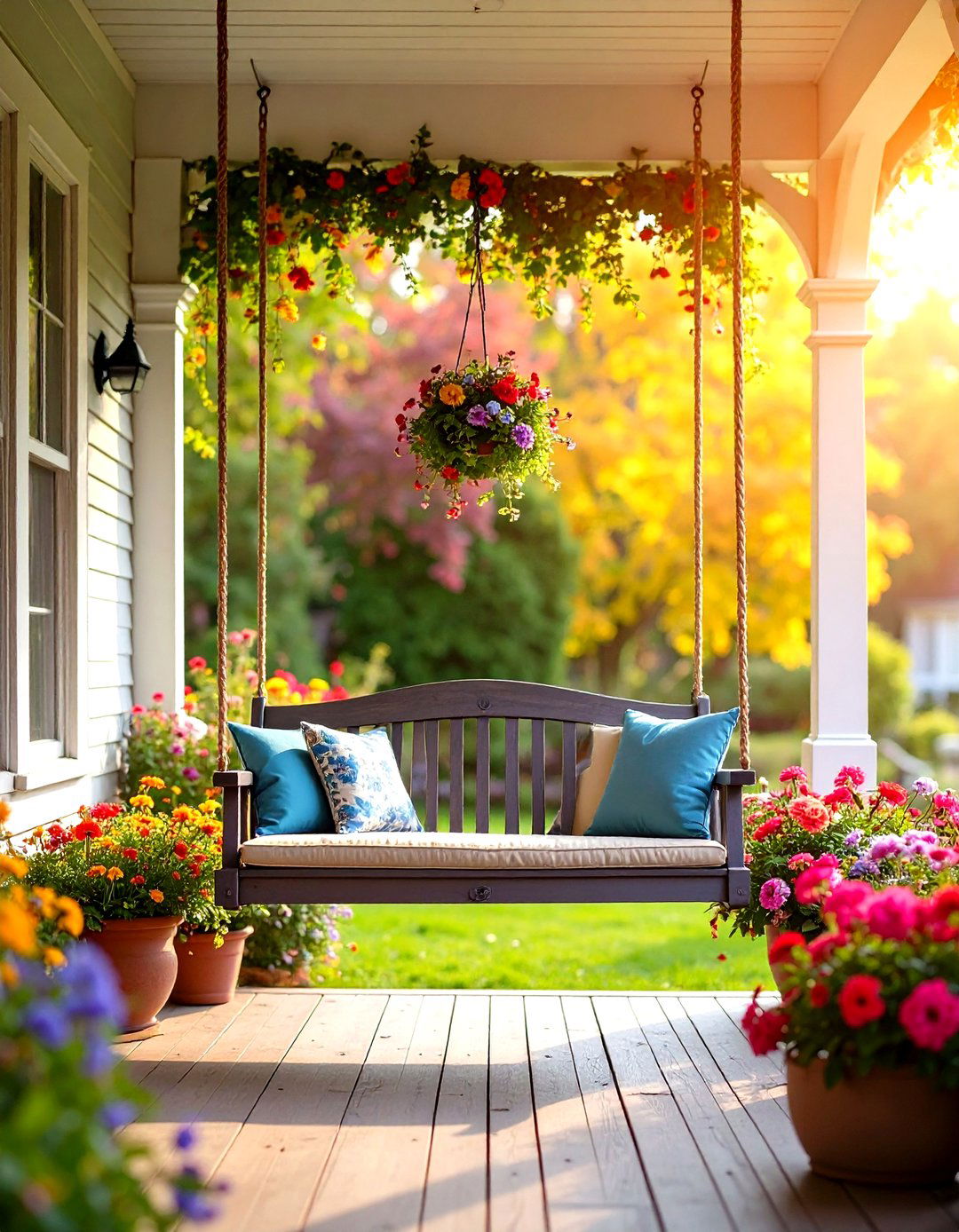 Swing Seats and Hammocks - 20 Victorian Porch Ideas