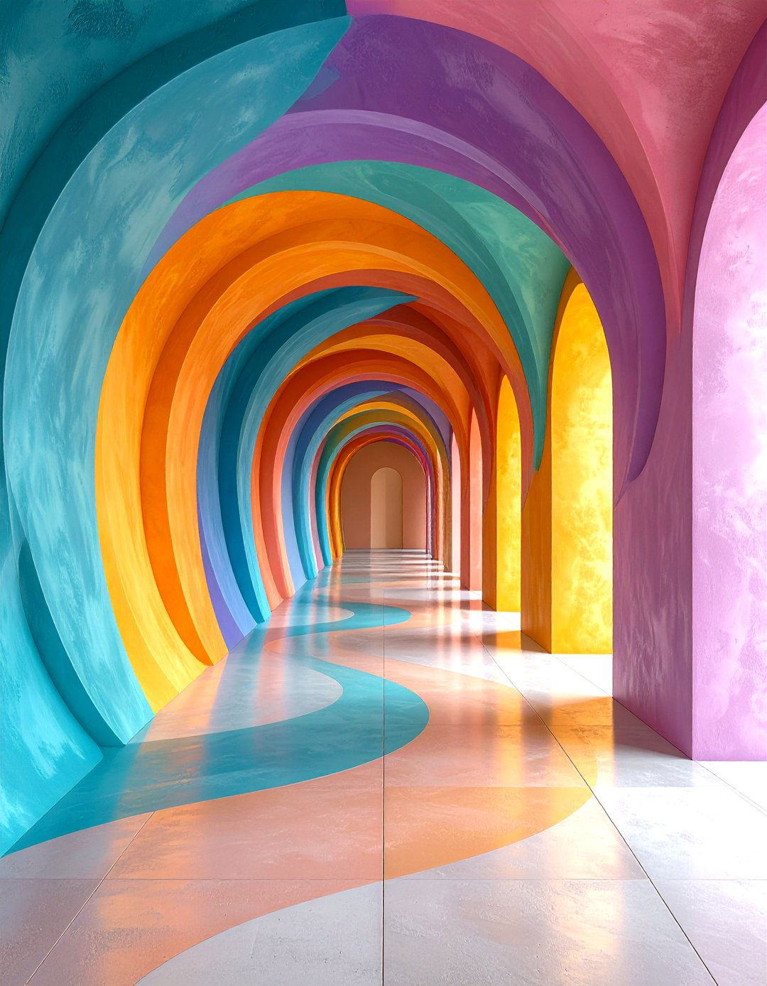 Swirl Finish - 20 Wall Texture Ideas