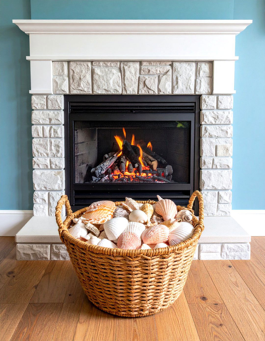 Symmetrical Balance in Fireplace Decor - 20 Fireplace Decor Ideas