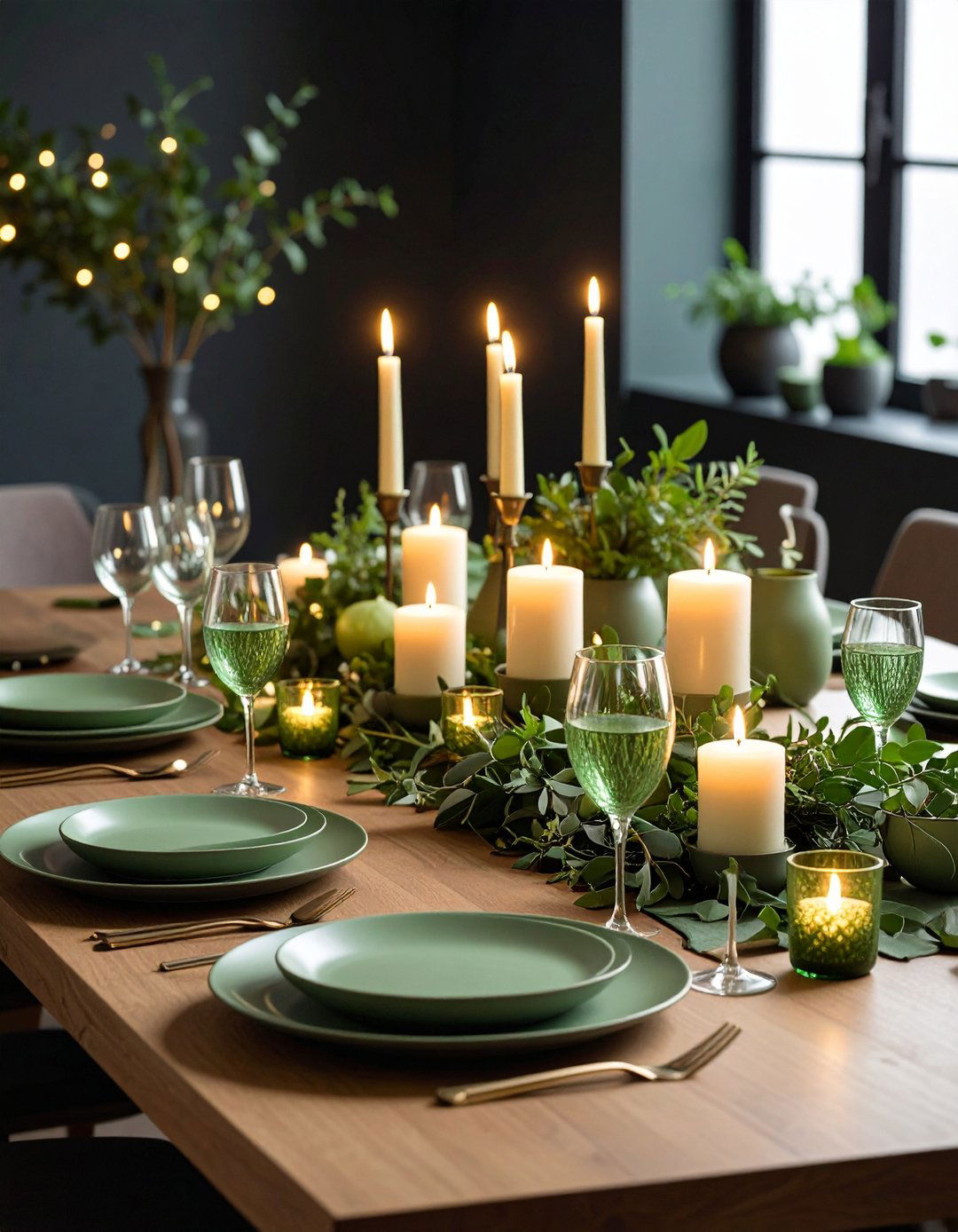 Table Centerpieces - 20 Sage Green Wedding Ideas