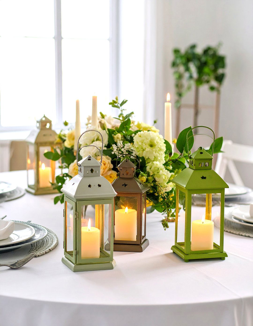 Tabletop Lantern Centerpiece Collections - 20 Lantern Decor Ideas