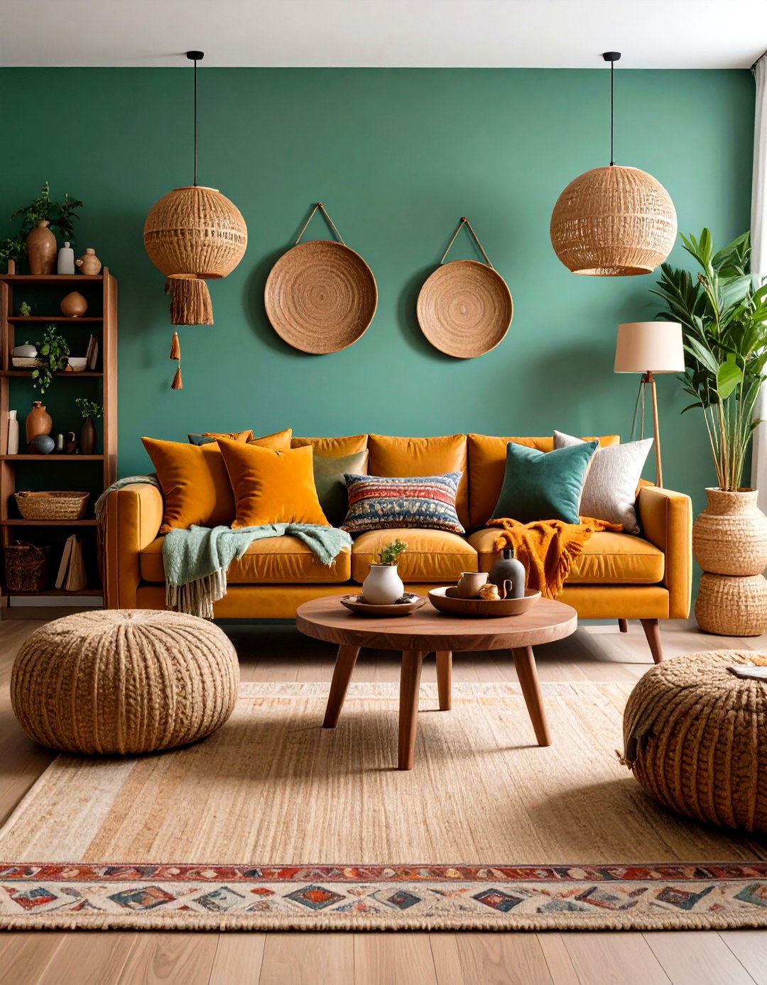 Tactile Materials Scandinavian Family Room - 20 Scandinavian Interior Design Ideas