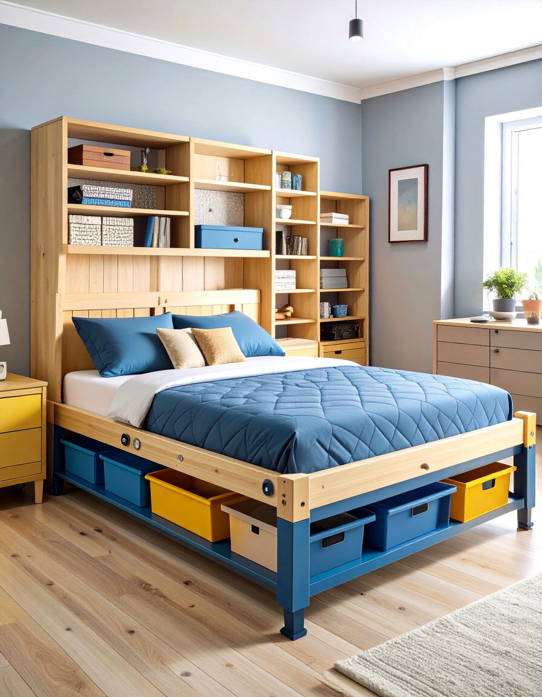 Tall Narrow Dresser Small Bedroom Storage - 20 small bedroom storage ideas