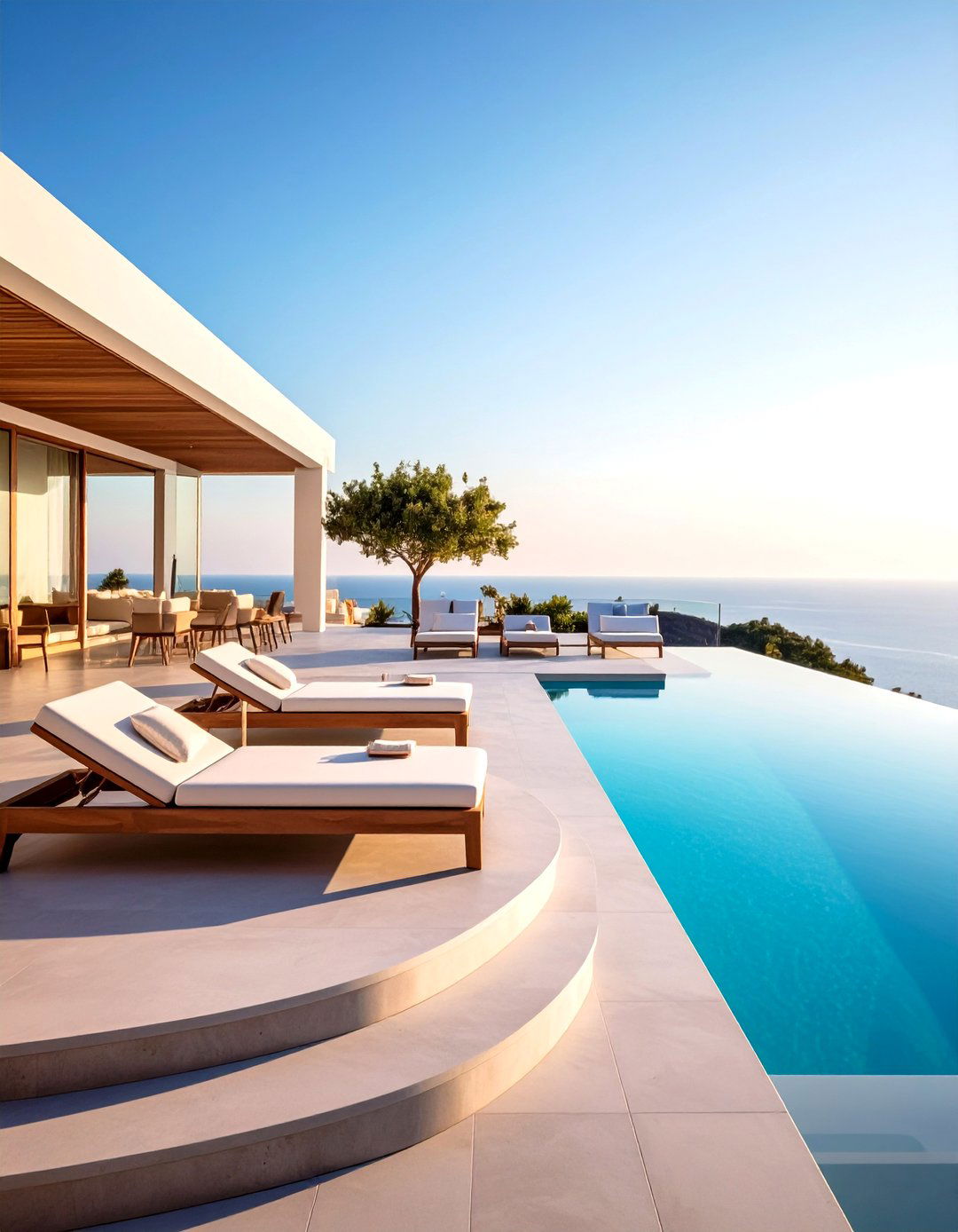 Tanning Ledge - 20 Small Inground Pool Ideas