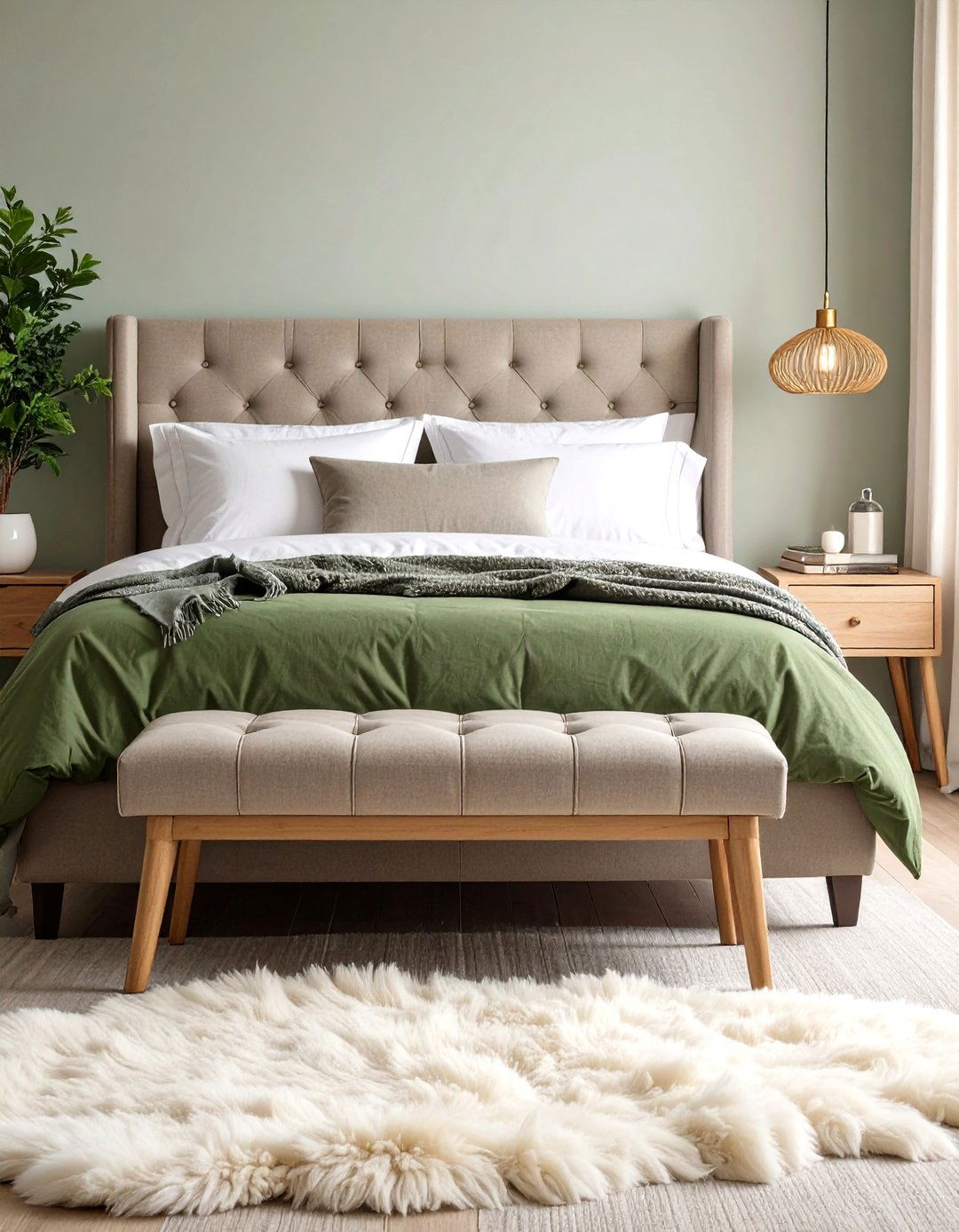 Taupe Accent Wall - 20 Taupe Bedroom Ideas