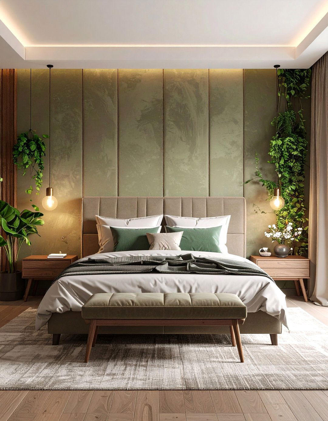 Taupe Minimalist Retreat - 20 Taupe Bedroom Ideas