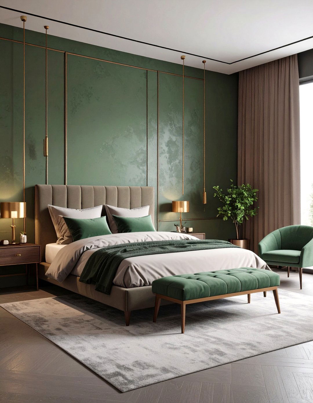Taupe and Grey Sophistication - 20 Taupe Bedroom Ideas