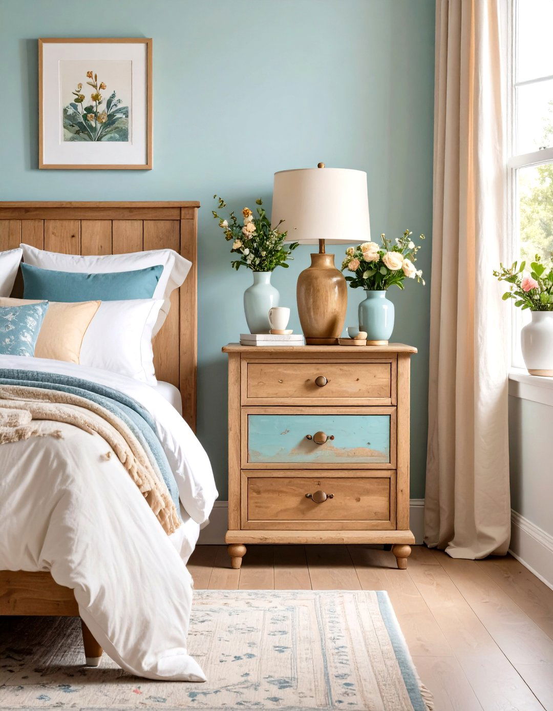 Tea Stained Painted Furniture Natural Aging - 20 Painted Furniture Ideas