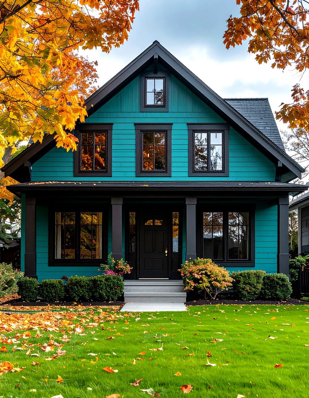 Teal Beach House Vibe - 20 Teal House Exterior Ideas