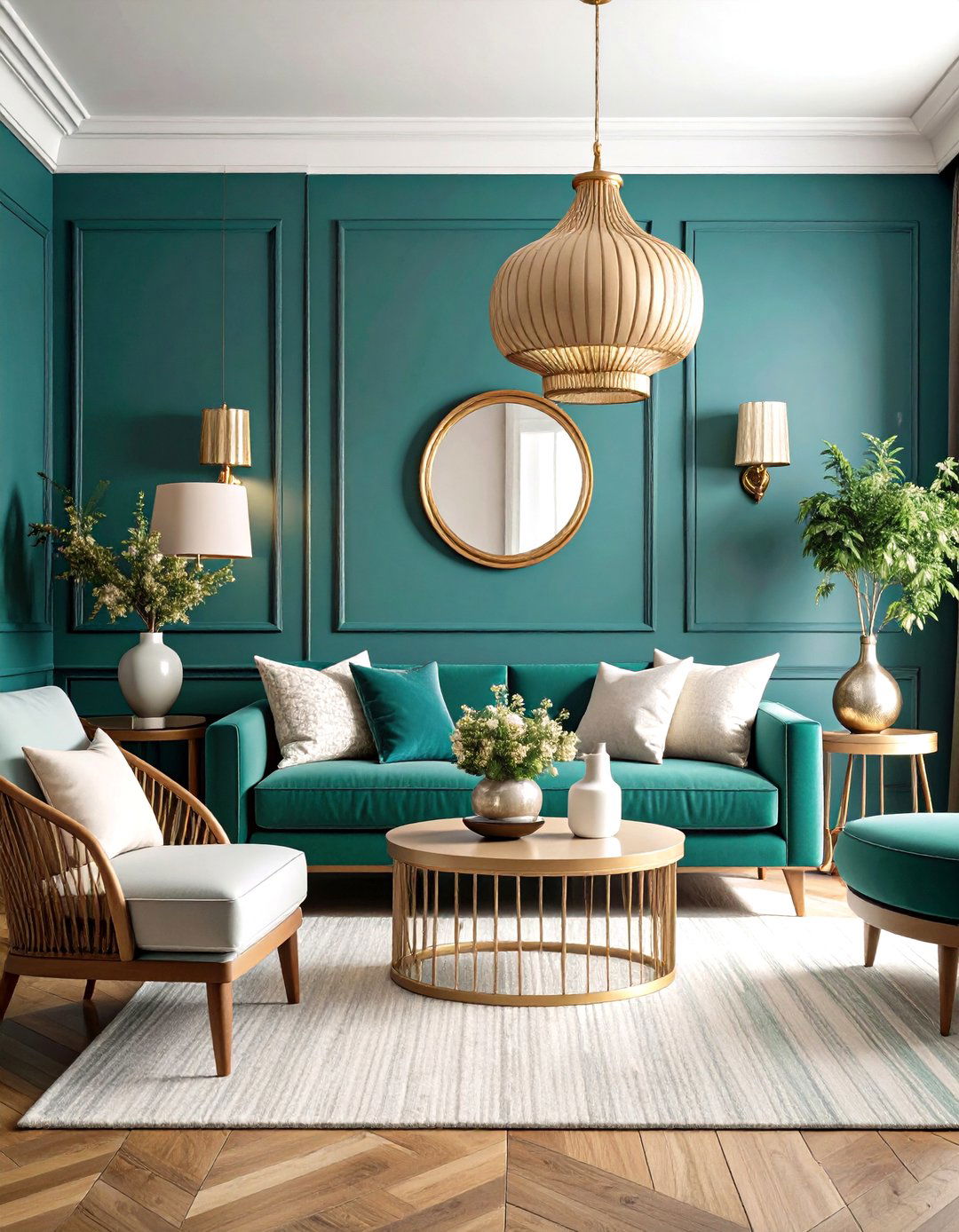Teal Blue Green Monochromatic Color Scheme for Rooms - 20 Monochromatic Color Schemes for Rooms