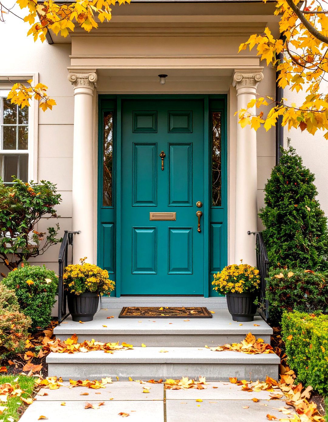Teal Mediterranean Stucco - 20 Teal House Exterior Ideas