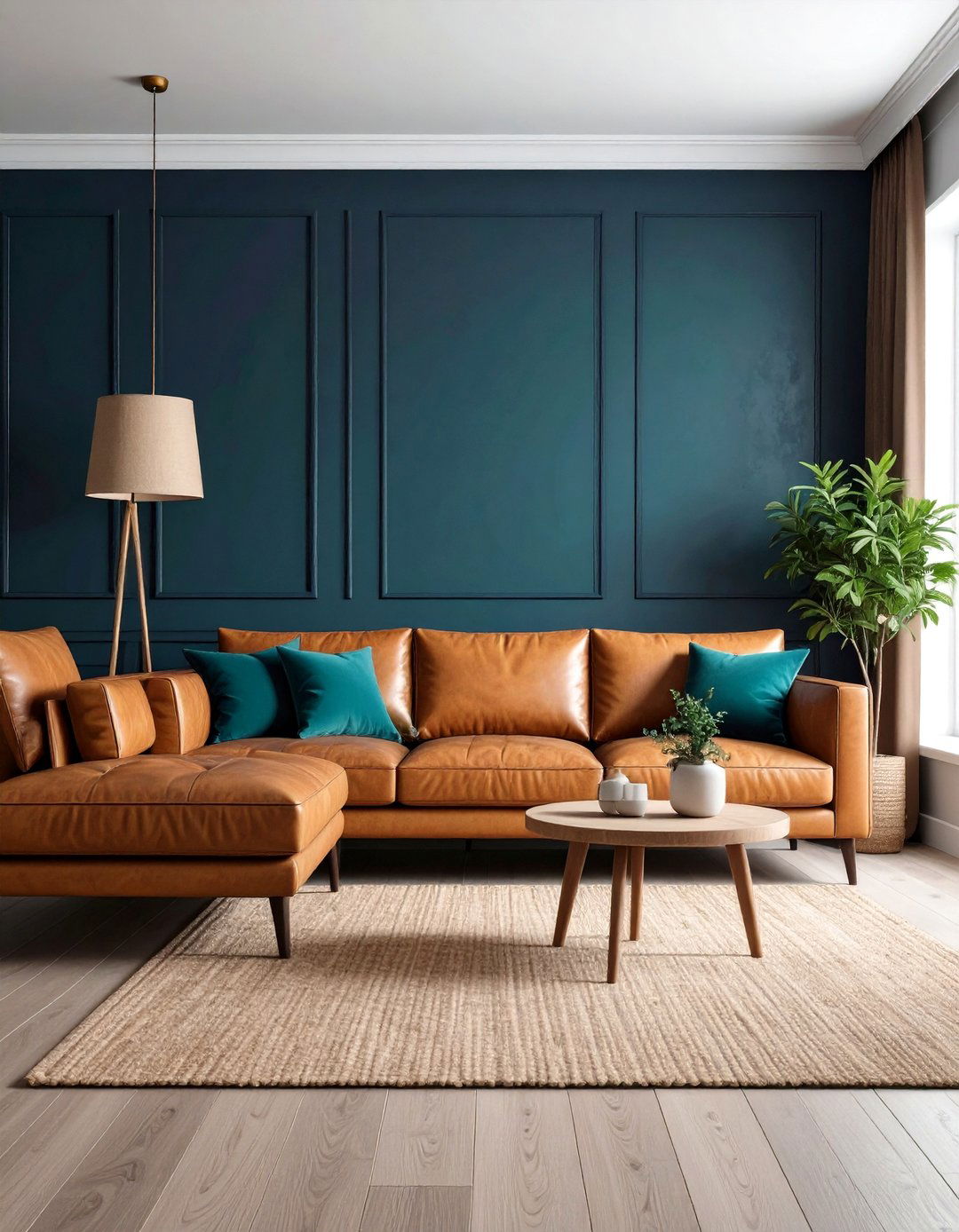Teal Metallic Fusion - 20 Teal Living Room Ideas