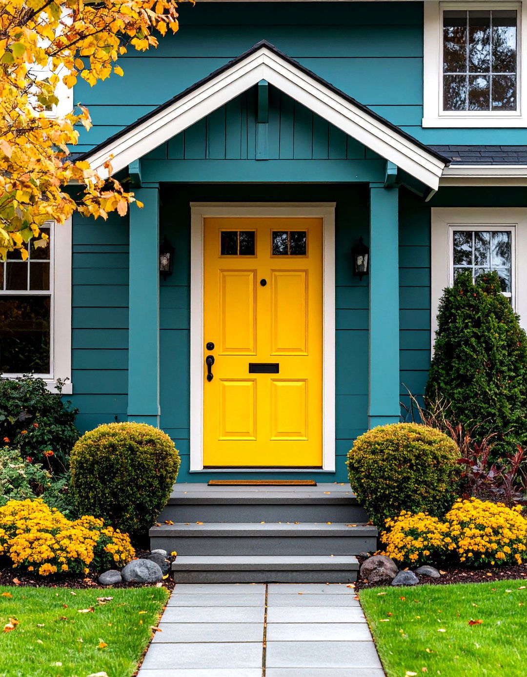 Teal Victorian Revival - 20 Teal House Exterior Ideas