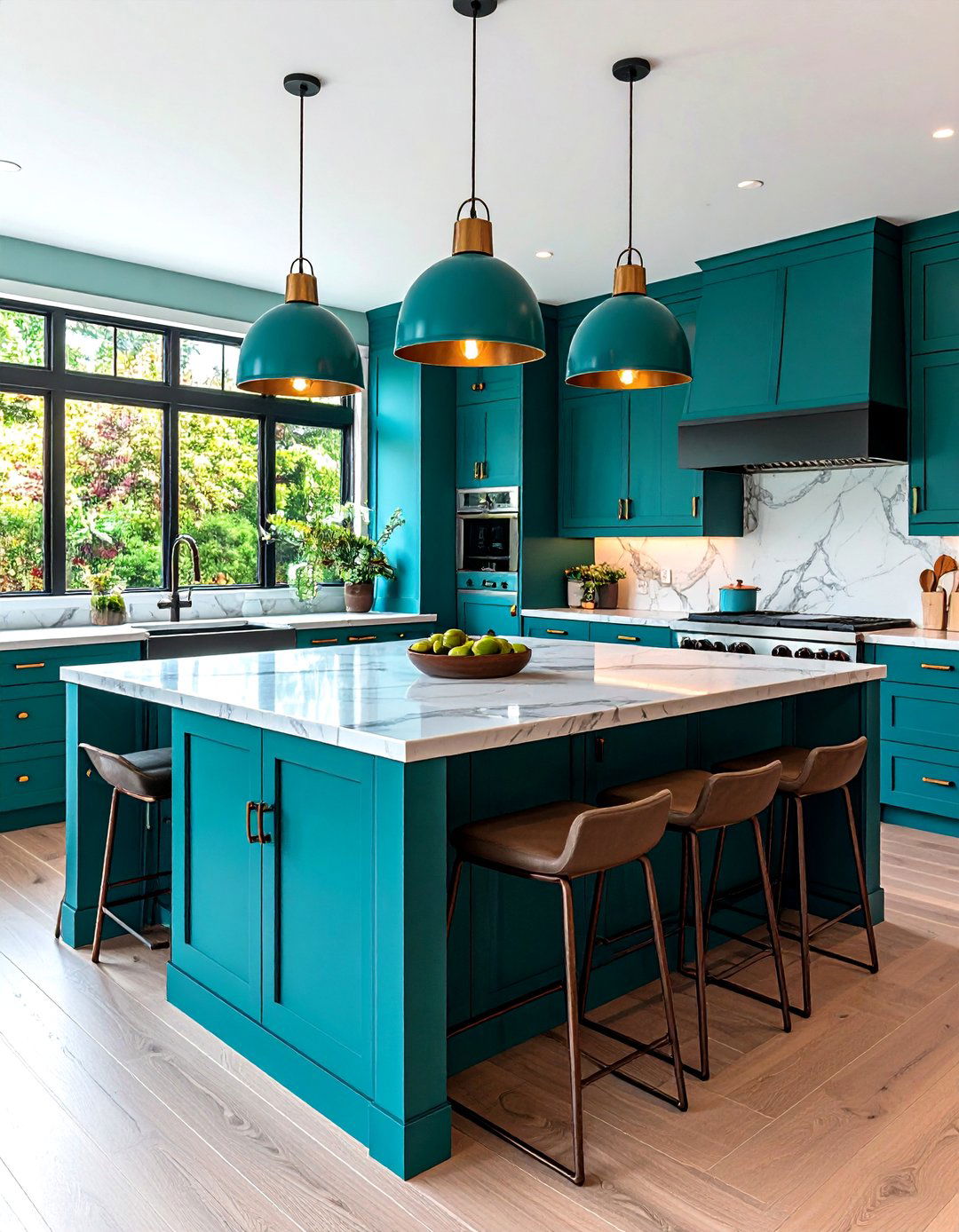 Teal Vintage Touches - 20 Teal Kitchen Ideas