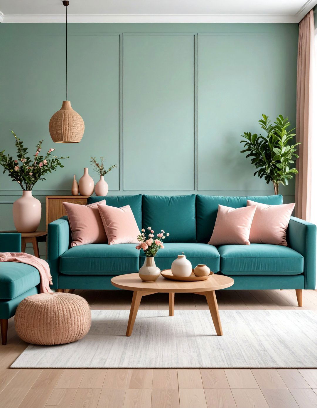 Teal and Gold Luxe Accents