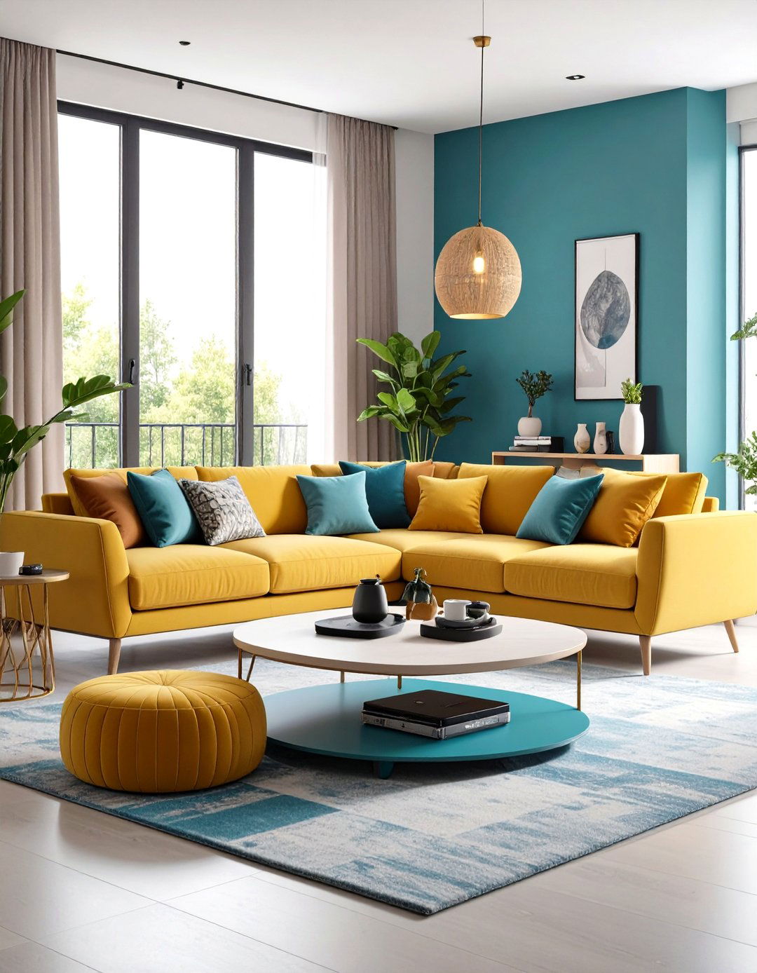 Tech Integrated Smart Sofa Table Hub - 20 Sofa Table Decor Ideas
