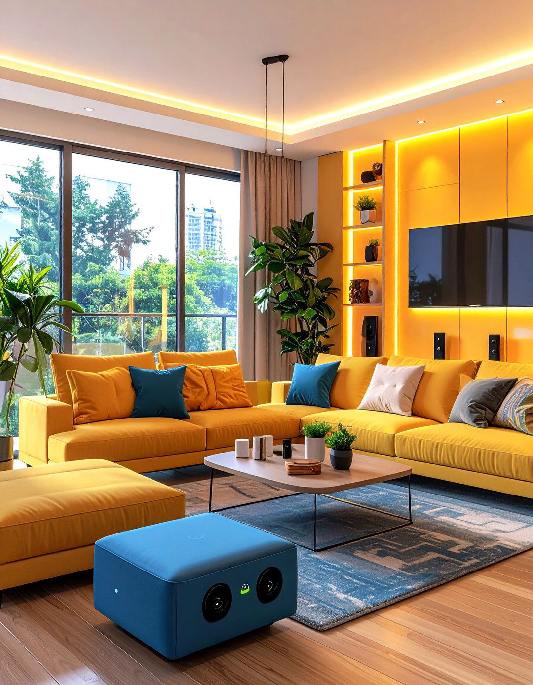 Tech Integration and Smart Home - 20 Studio Apartment Ideas