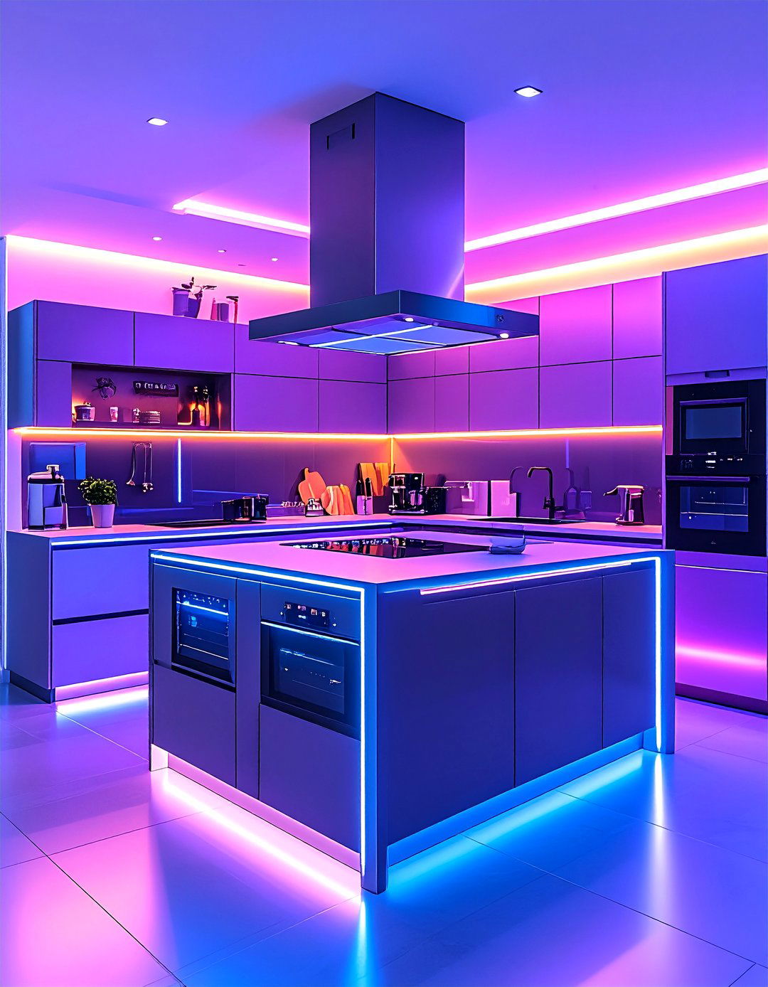 Tech Savvy L Shaped Kitchen with Smart Integration - 20 l shaped kitchen ideas