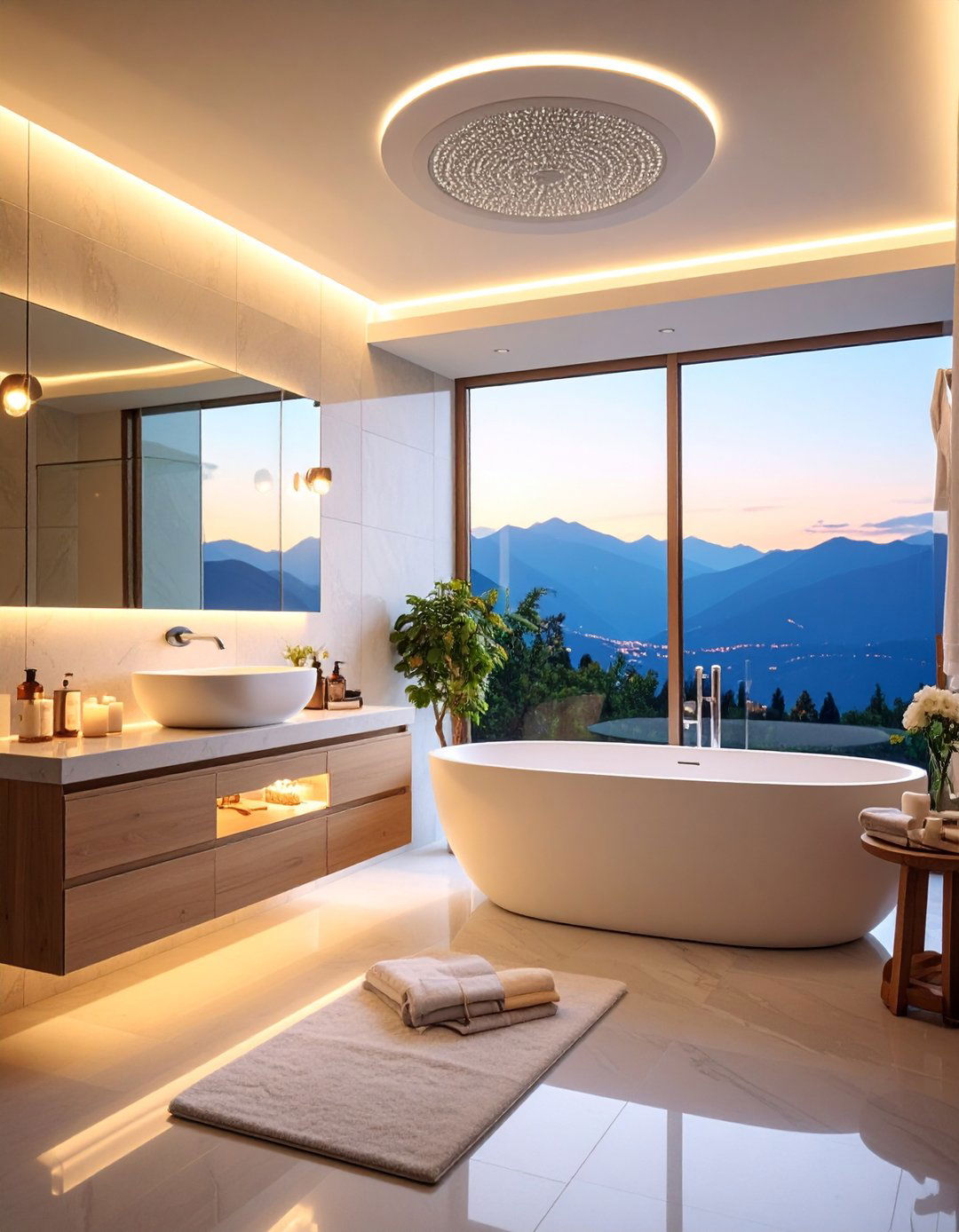 Tech Touches Add Convenience to the Family Bathroom - 20 Family Bathroom Ideas