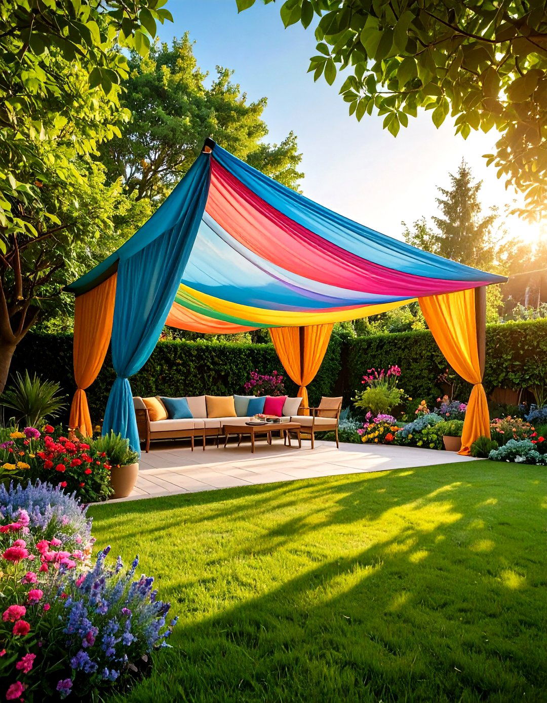Tensioned Fabric Canopies - 20 Shade Ideas