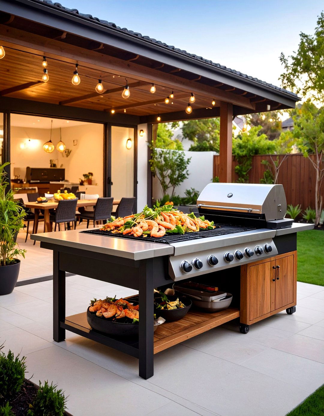 Teppanyaki Live Cook Grill Station - 20 Grill Station Ideas