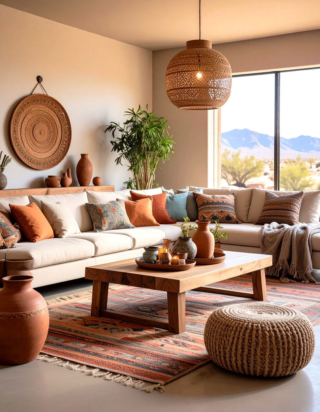 Terra Cotta and Clay Accent Pieces - 20 Desert Themed Room Ideas