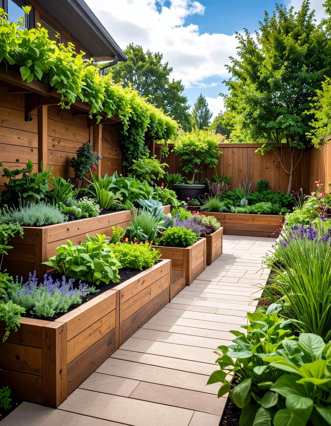 Terrace Garden - 20 Tiered Garden Ideas