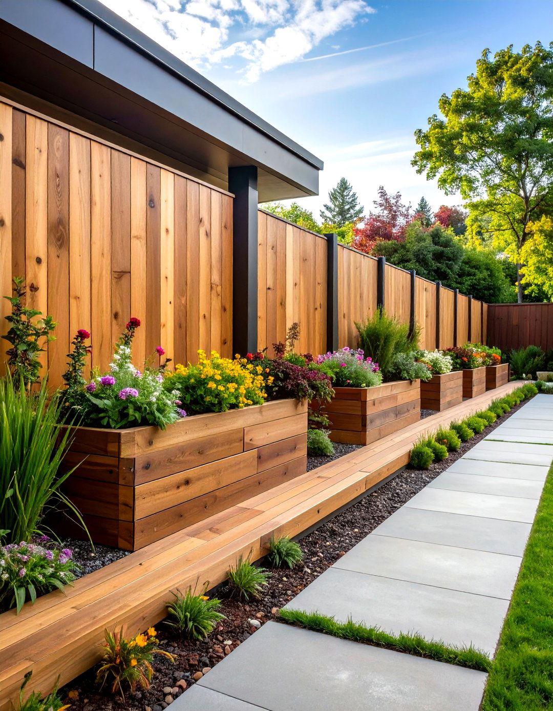 Terraced Multi Level Retaining Wall - 20 Inexpensive Retaining Wall Ideas