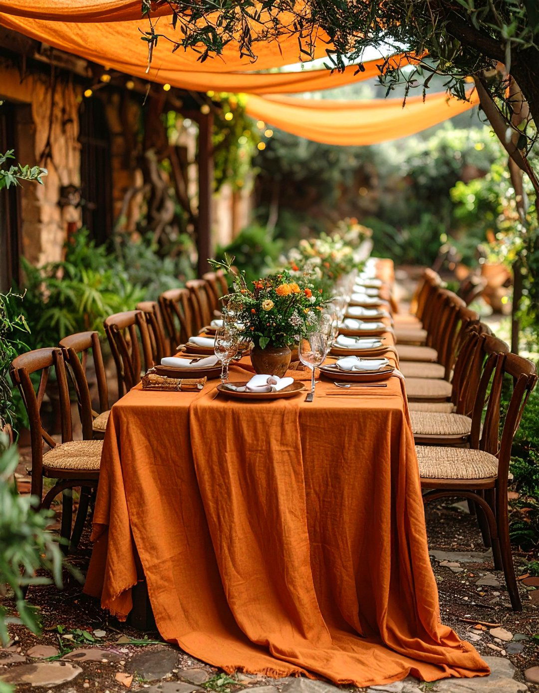 Terracotta Cake Stand - 20 Terracotta Wedding Décor Ideas