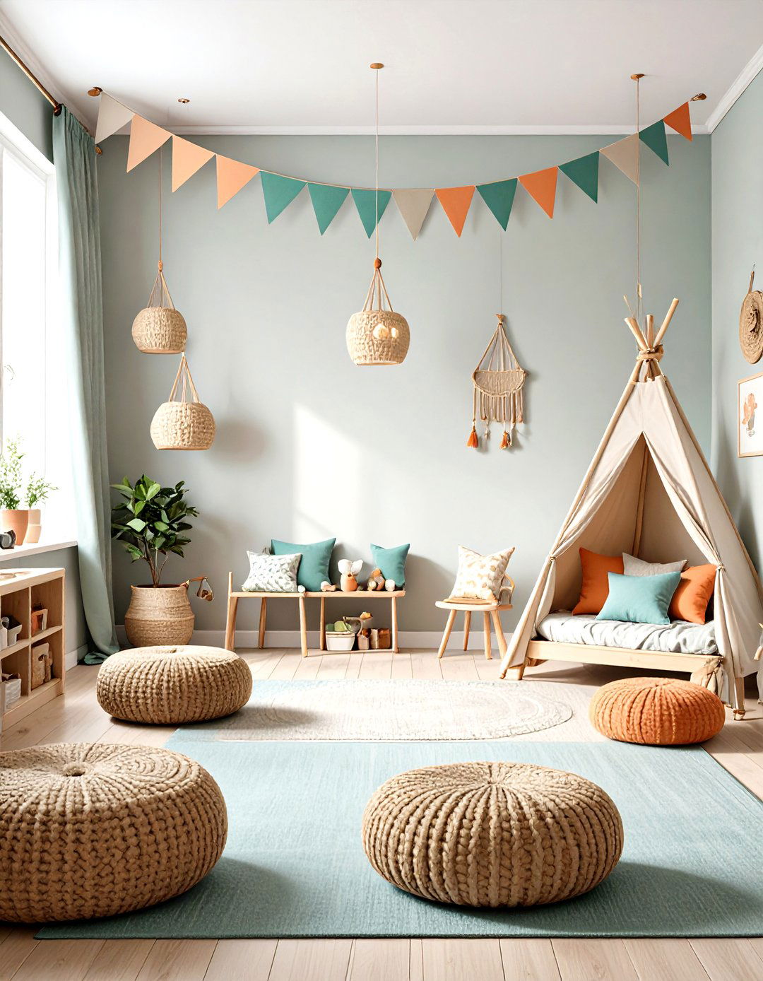 Terracotta Kids Playroom Warm Tones - 20 terracotta home decor ideas