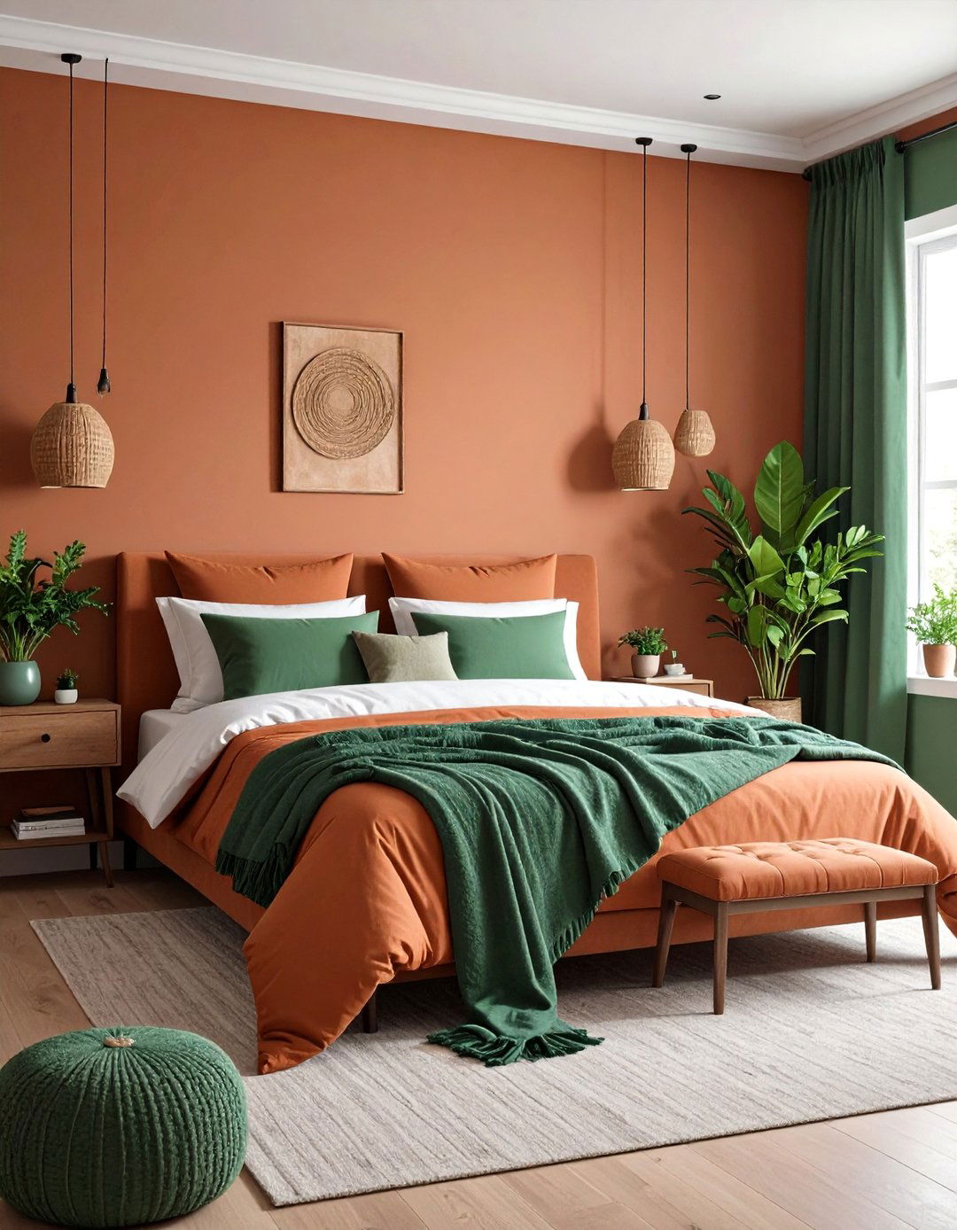 Terracotta Minimalist Approach - 20 Terracotta Bedroom Ideas