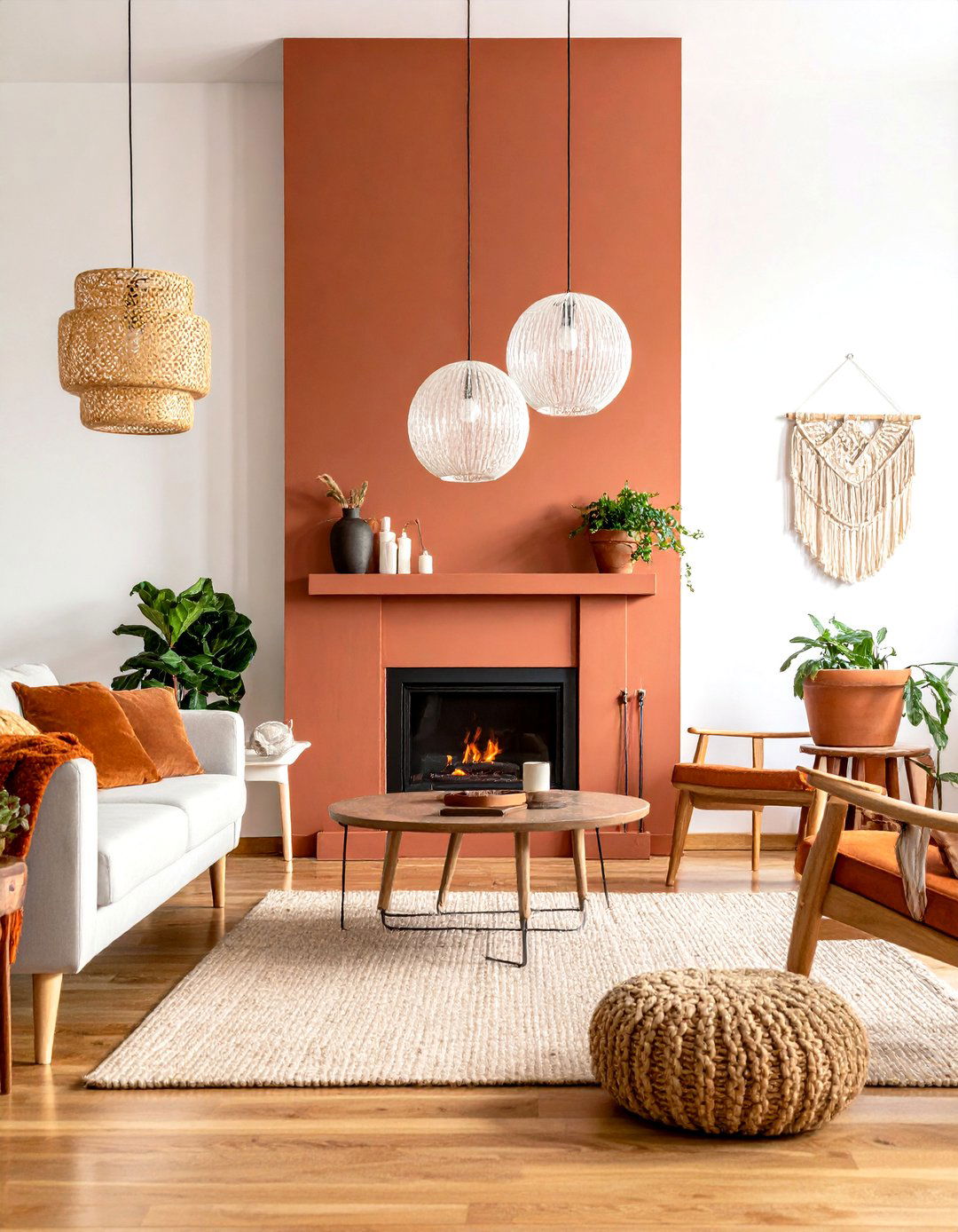Terracotta Scandinavian Minimalist Accents - 20 terracotta home decor ideas