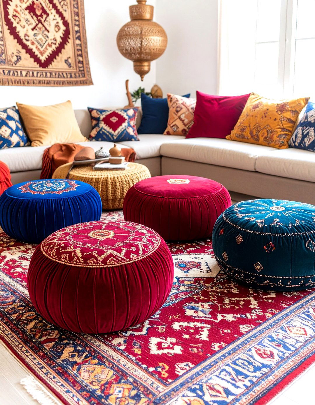 Terracotta and Succulent Corner Boho Decor - 20 Colorful Boho Decor Ideas