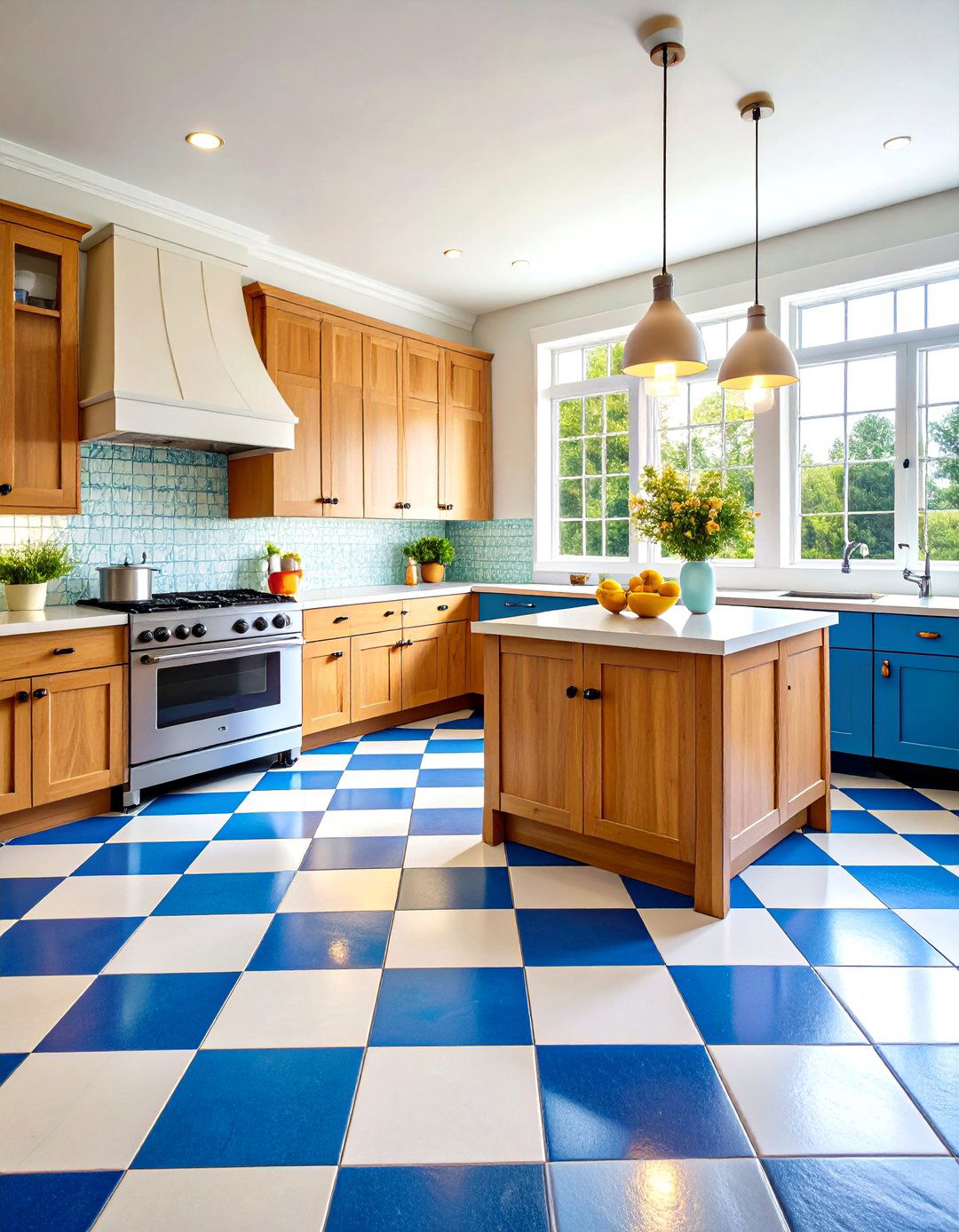 Terrazzo Style Linoleum Kitchen Flooring - 20 Linoleum Kitchen Flooring Ideas