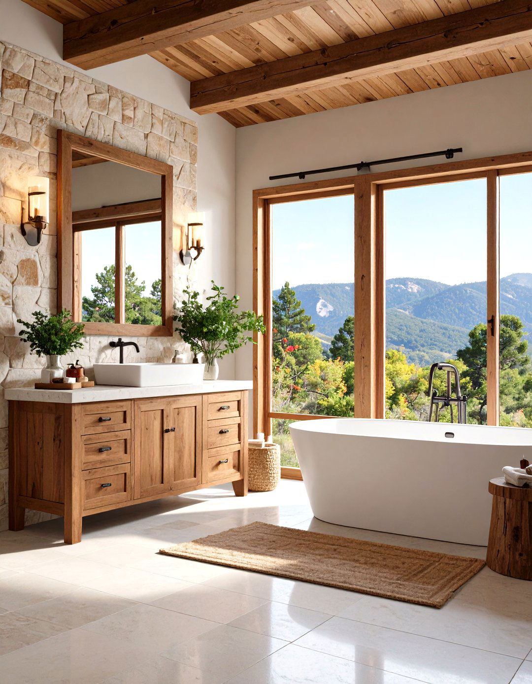 Texas Hill Country Western Bathroom - 20 Western Bathroom Ideas