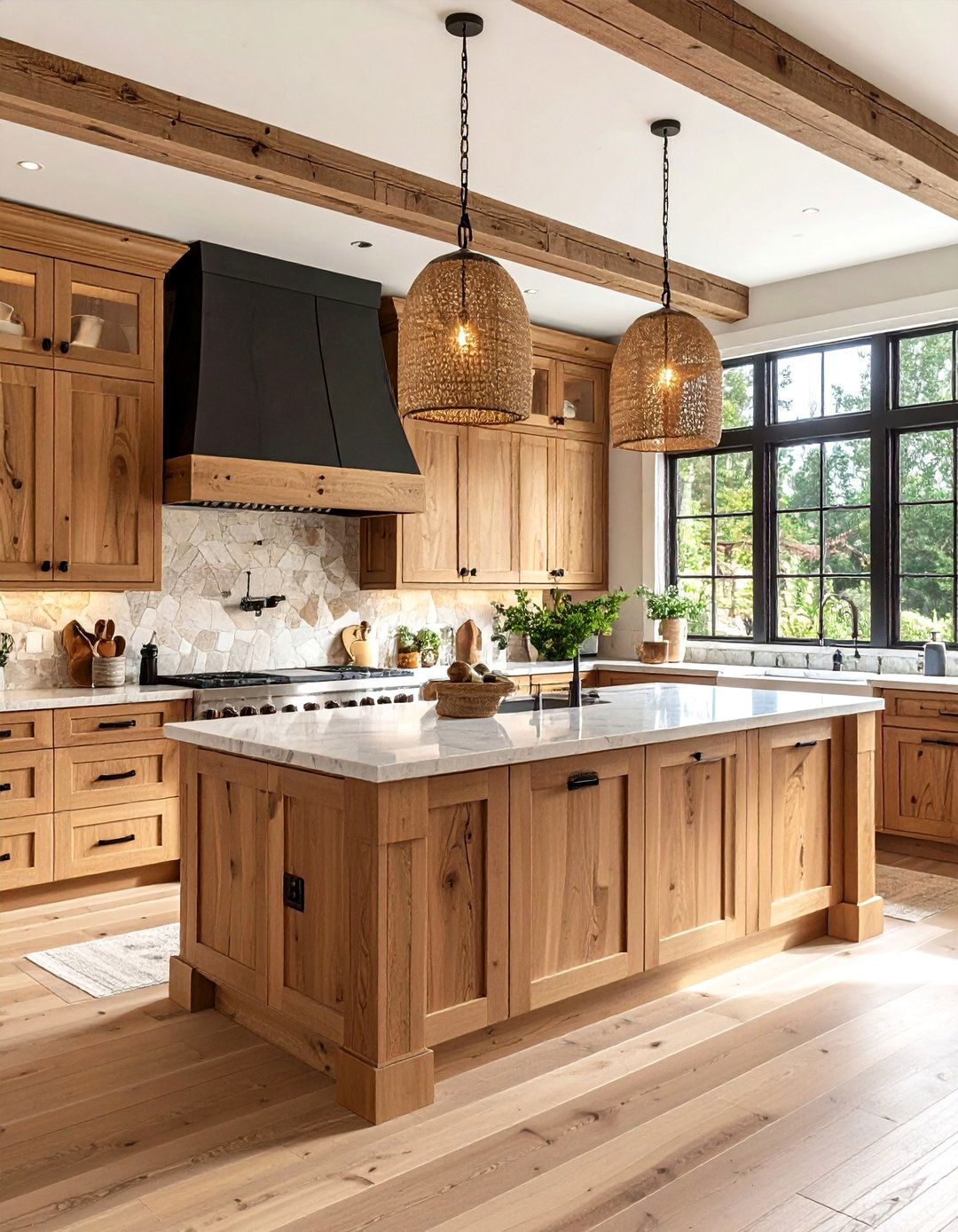 Textural Kitchen Remodel - 20 Kitchen Remodel Ideas
