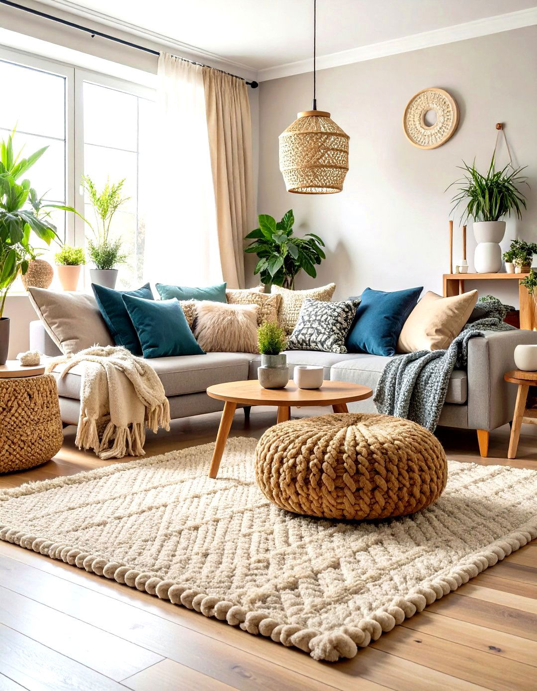 Textural Layering Living Room Ideas - 20 Modern Living Room Ideas