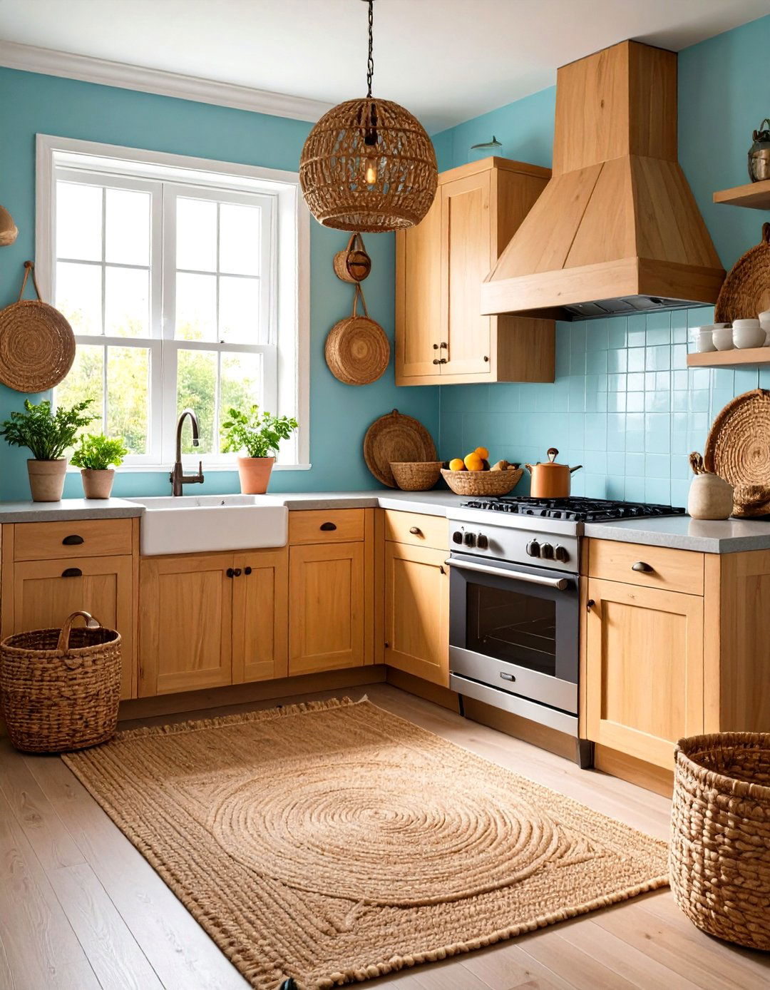 Textural Pieces - 20 Small Galley Kitchen Ideas on a Budget