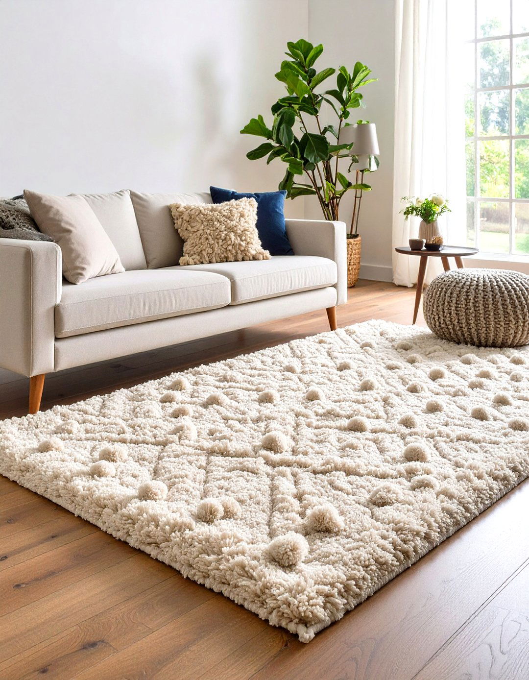 Textural Rug - 20 Toddler Room Ideas