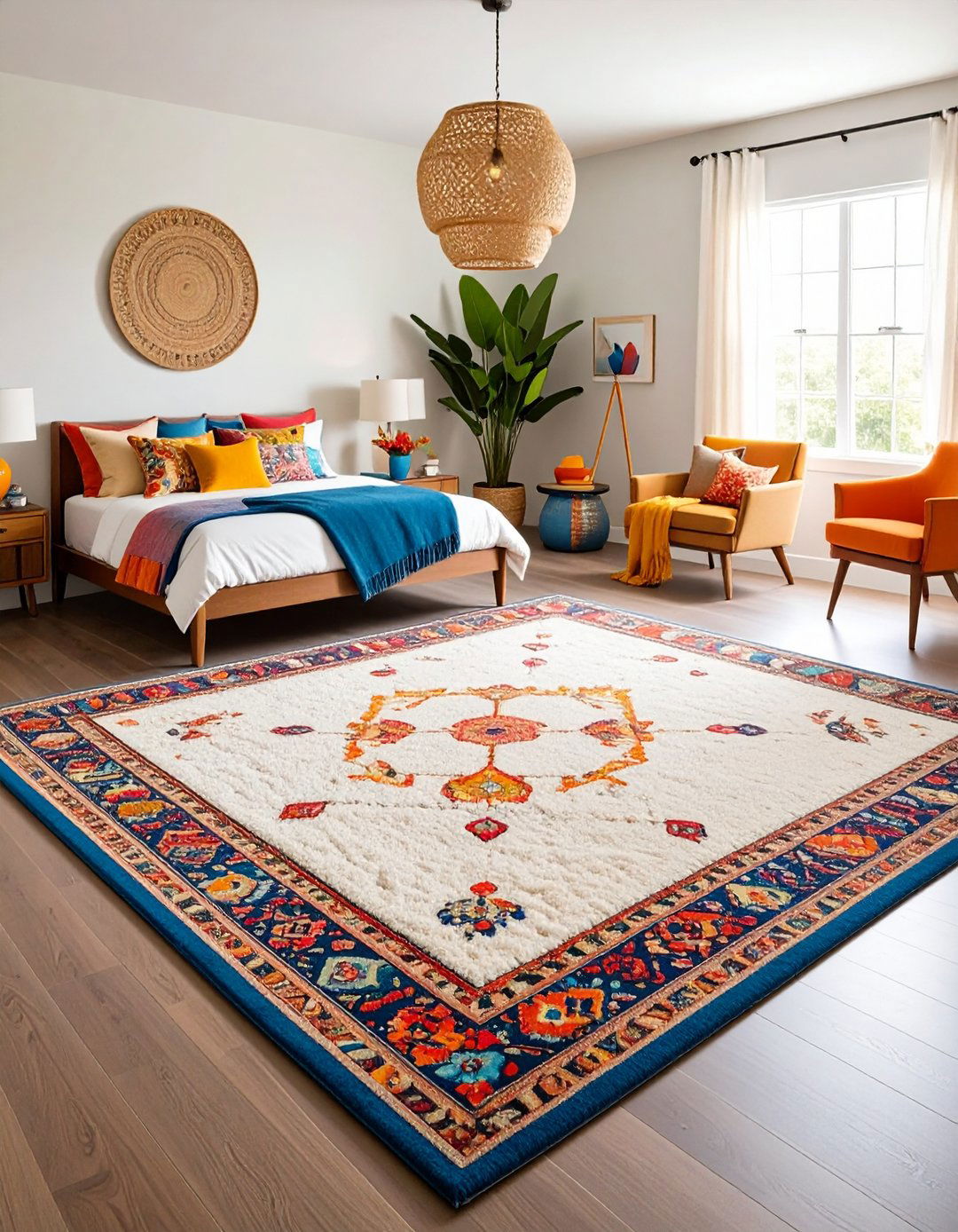 Texture Rich Rug Layering - 20 Girl Room Ideas for 10-year-olds
