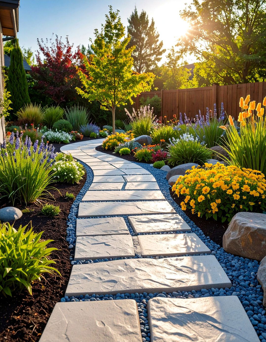 Textured Anti Slip Composite Walkway Surface - 20 Composite Walkway Ideas