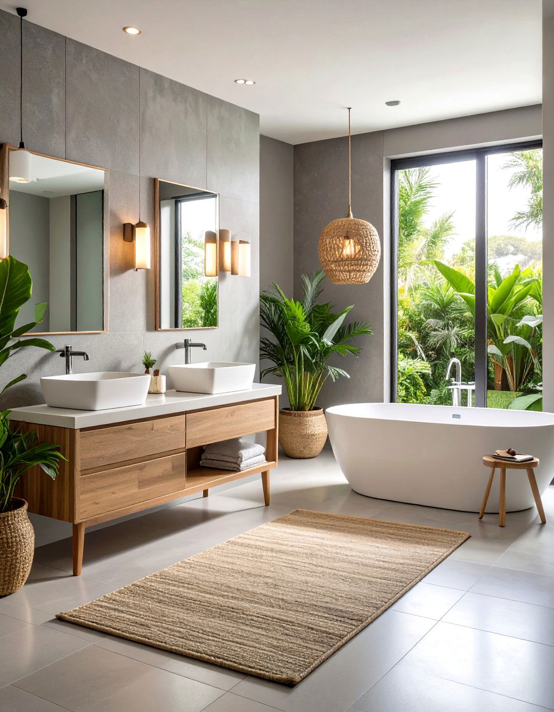 Textured Grasscloth Powder Room Wallpaper - 20 Powder Room Wallpaper Ideas