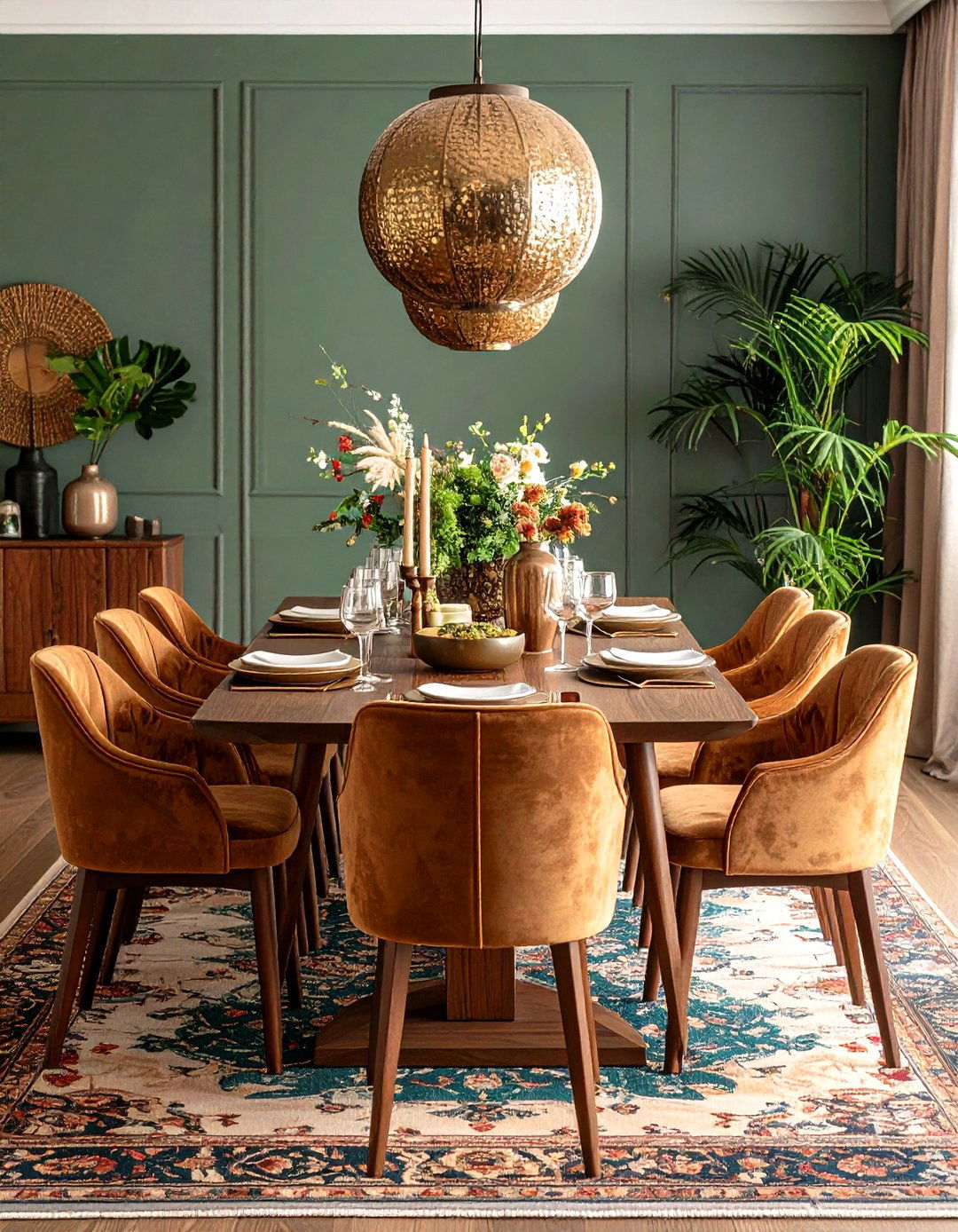 Textured Luxury Dining Room - 20 Luxury Dining Room Ideas