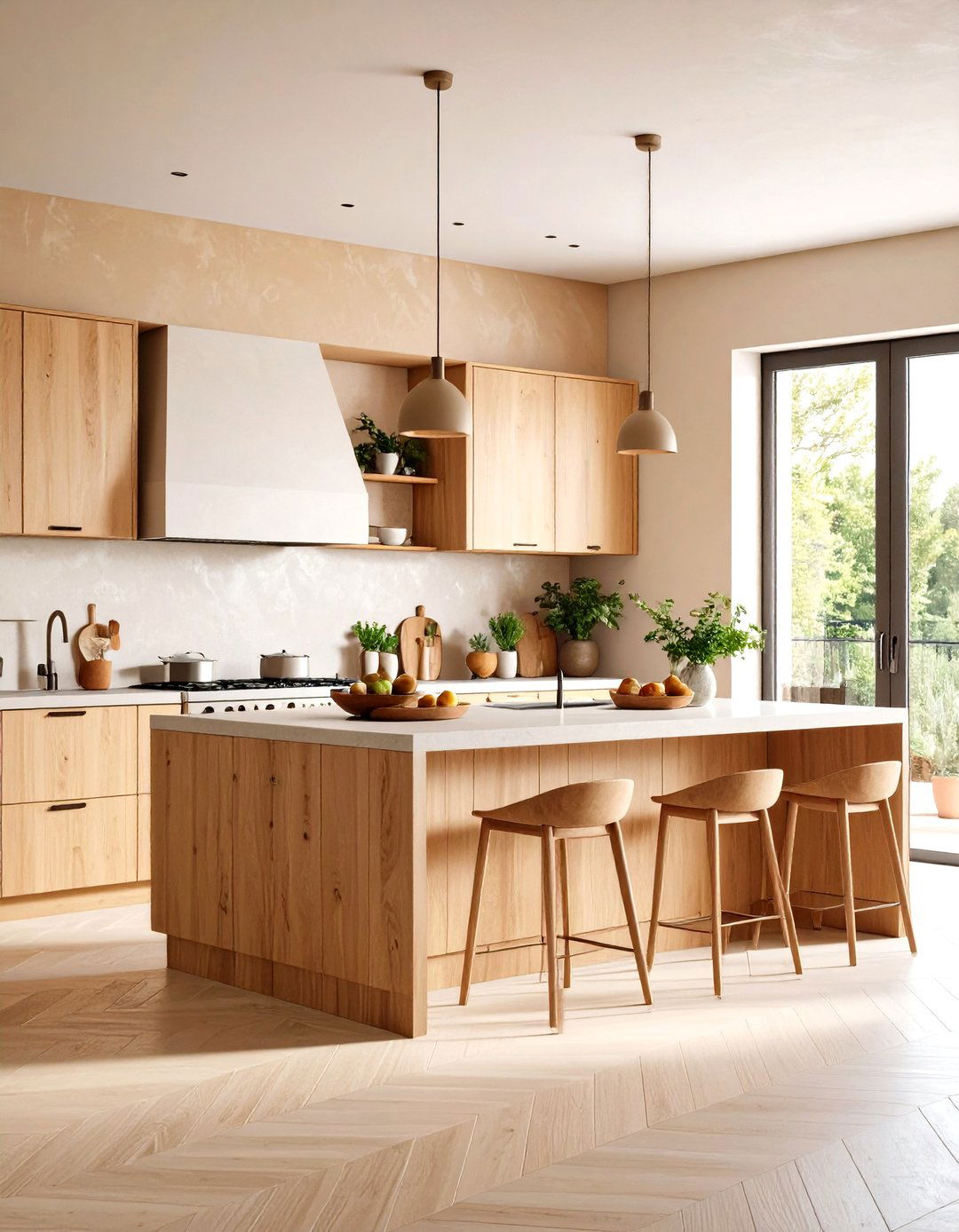 Textured Plaster Walls - 20 Tuscan Kitchen Design Ideas