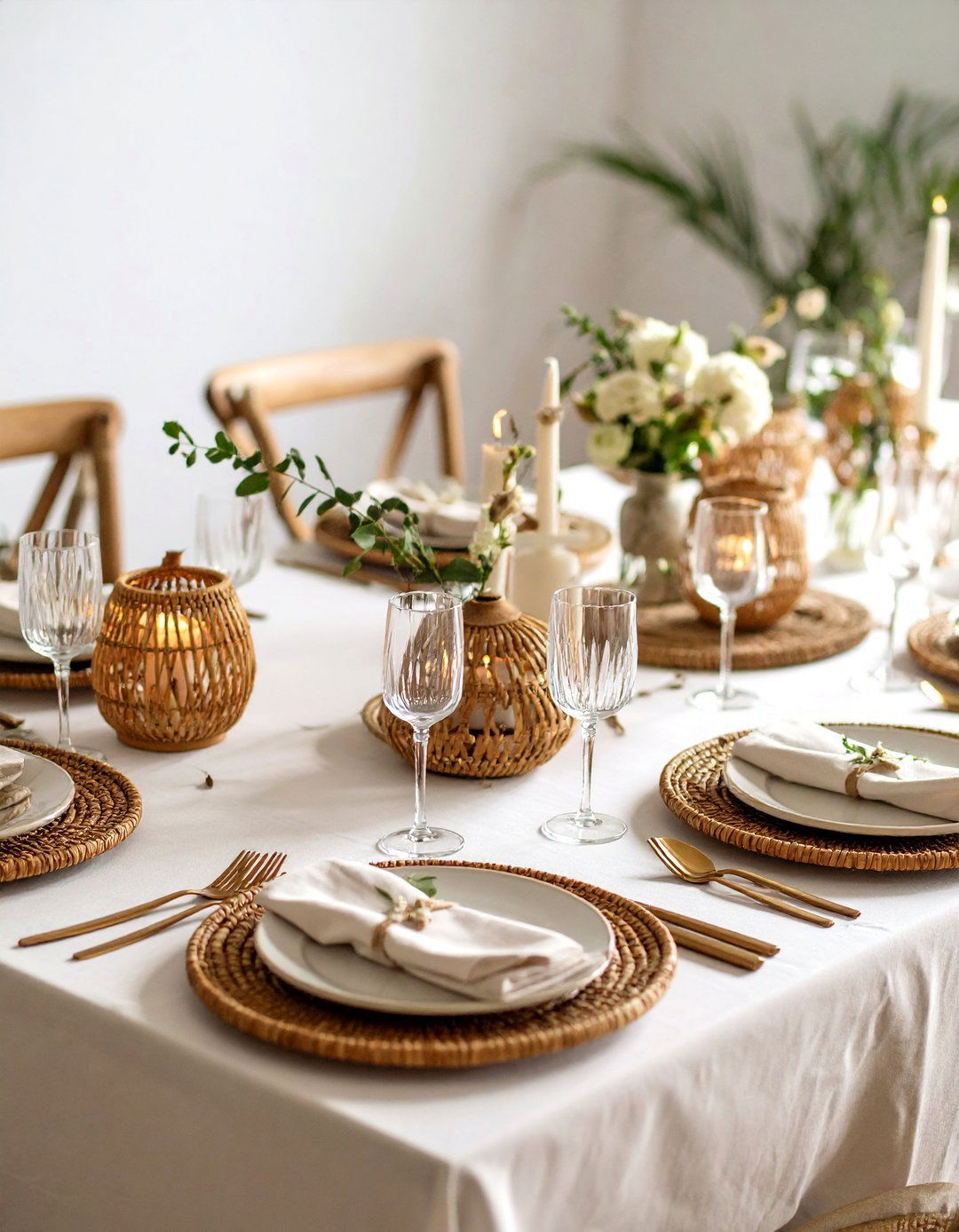 Textured Rattan Accents Disney Wedding Style - 20 Disney Wedding Ideas