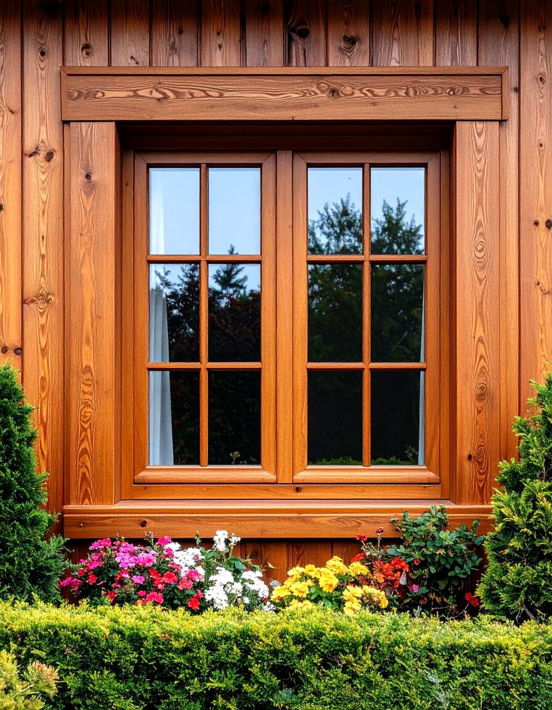 Textured Surface Window Trim Finishes - 20 Exterior Window Trim Ideas
